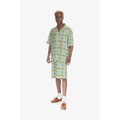 Zdjęcie Drôle de Monsieur koszula La Chemise męska kolor zielony regular SH129.GREEN-GREEN