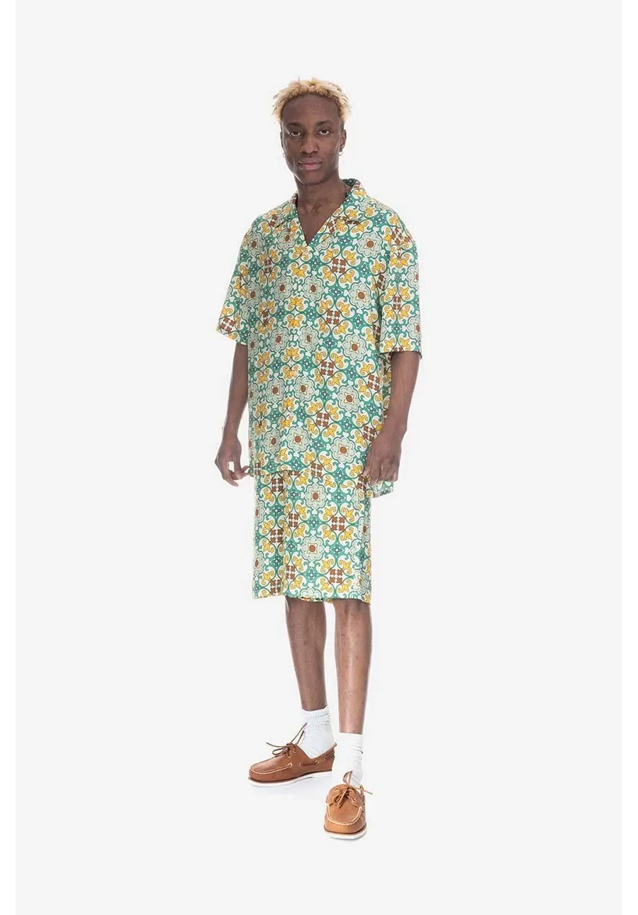 obrazek 1 Drôle de Monsieur koszula La Chemise męska kolor zielony regular SH129.GREEN-GREEN