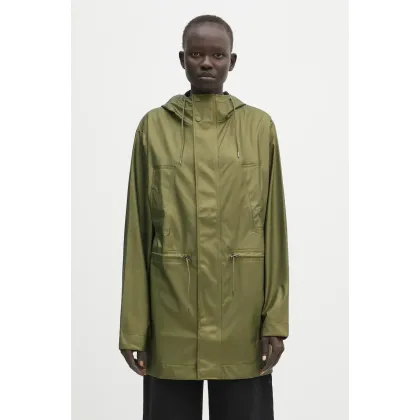 Zdjęcie Rains parka Bold Long Jacket W3 damska kolor zielony przejściowa 12110.105