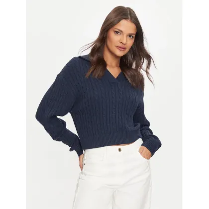 Zdjęcie Tommy Jeans Sweter Rugby DW0DW18680 Granatowy Regular Fit