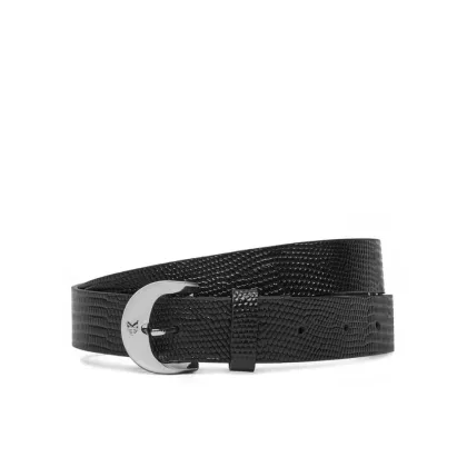 Zdjęcie Calvin Klein Pasek Damski Classic Buckle Lizard Emboss 25Mm LV04F7041G Czarny