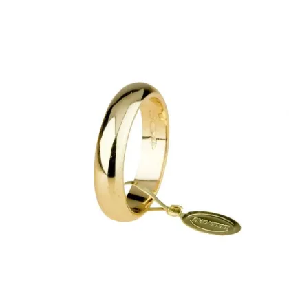 Zdjęcie Elegancka złota obrączka 4,5mm