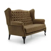 Zdjęcie Elegancka sofa w stylu klasycznym o strukturze drewna bukowego - Sevensedie
