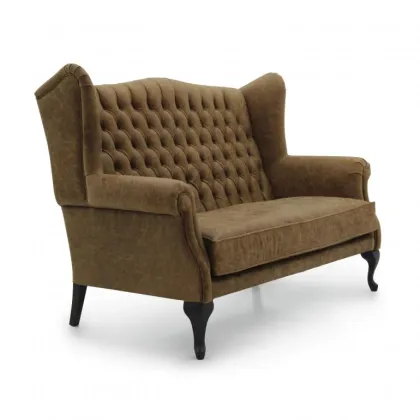 Zdjęcie Elegancka sofa w stylu klasycznym o strukturze drewna bukowego - Sevensedie