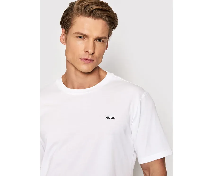 obrazek 1 Hugo T-Shirt Dero222 50466158 Biały Regular Fit HUGO