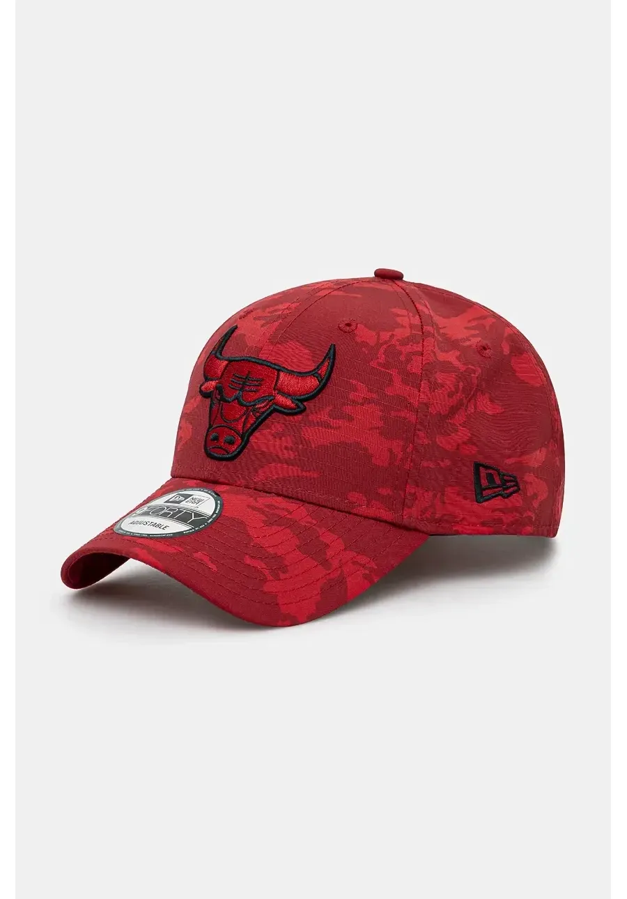 obrazek 1 New Era czapka z daszkiem TONAL CAMO AOP 9FORTY CHICAGO BULLS kolor czerwony wzorzysta 60565360