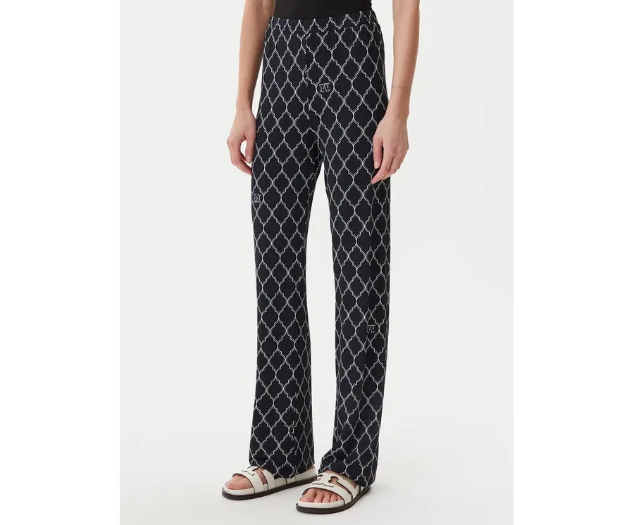obrazek 1 Max Mara Spodnie dresowe 2516781039650 Czarny Regular Fit