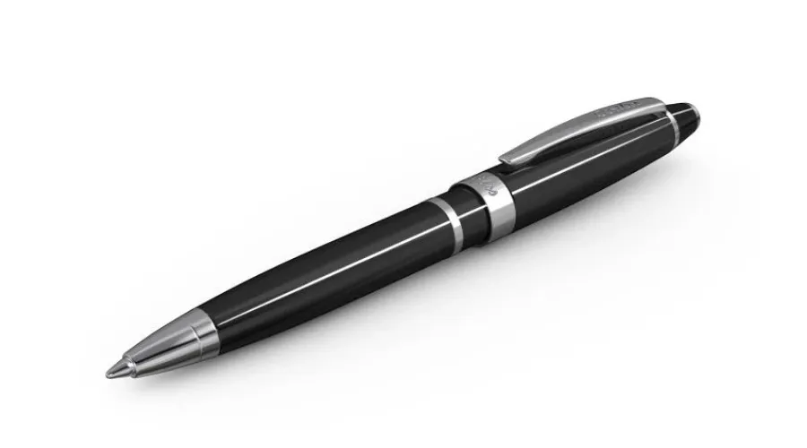 obrazek 2 Klasyczny długopis w kolorze czarnym z kolekcji Mini Pen
