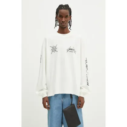 Zdjęcie Represent longsleeve Metallica 40 Year Anniversary Longsleeve kolor beżowy z nadrukiem MLM4368.072