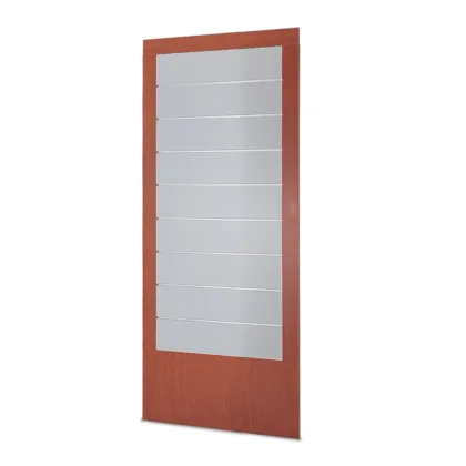 Picture Stylish large shop panel with slatted backrest