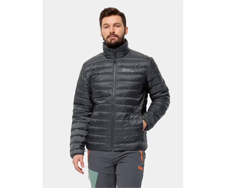 obrazek 1 Jack Wolfskin Kurtka puchowa Pilvi Down Jkt 1207701 Czarny Regular Fit