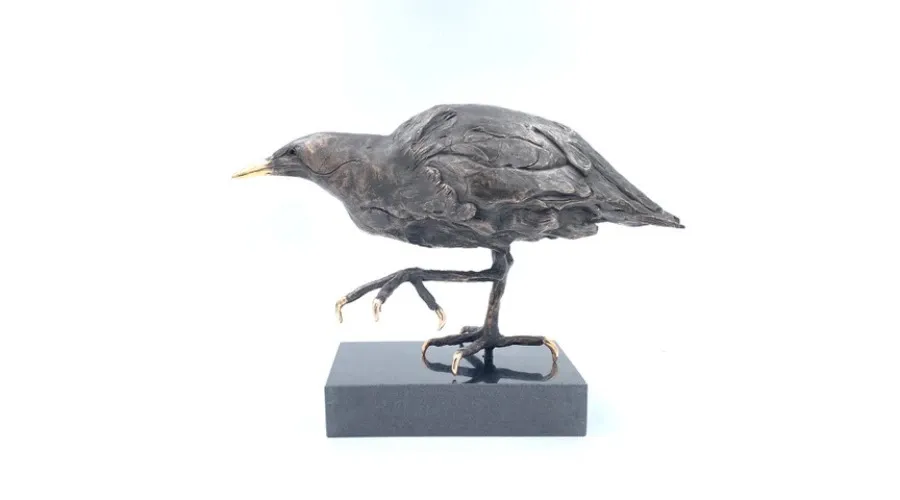 obrazek 1 Luksusowa statuetka przedstawiająca ptaka 