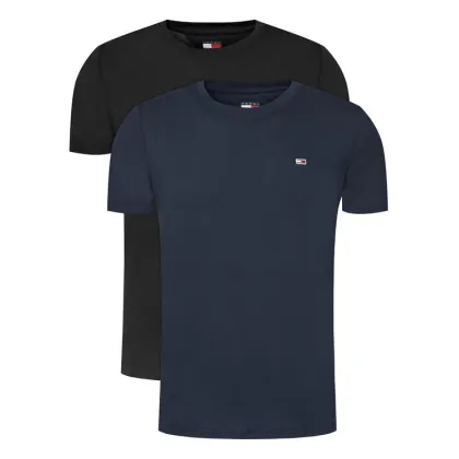 Zdjęcie Tommy Jeans Komplet 2 t-shirtów DM0DM20687 Kolorowy Slim Fit