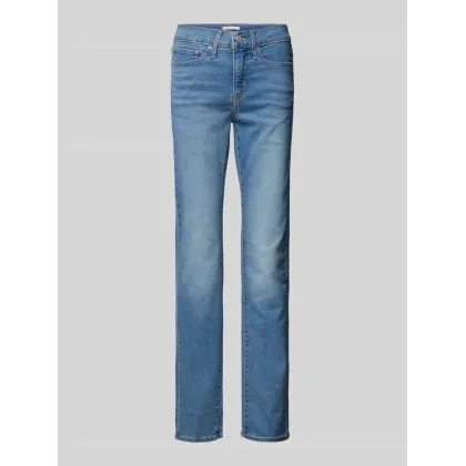 Zdjęcie Jeansy o kroju slim fit z 5 kieszeniami model ‘312’