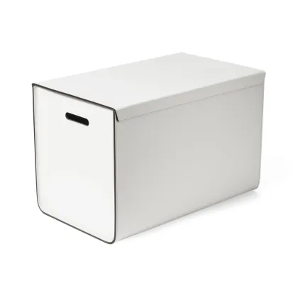 Zdjęcie Praktyczne pudełko na drobiazgi wykonane ze skóry