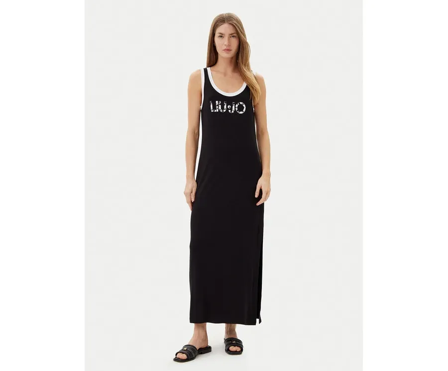 obrazek 1 Liu Jo Beachwear Sukienka codzienna VA5134 JS360 Czarny Regular Fit