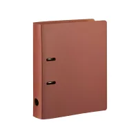 Zdjęcie Bordowy skórzany segregator na dokumenty 32х29x5 cm