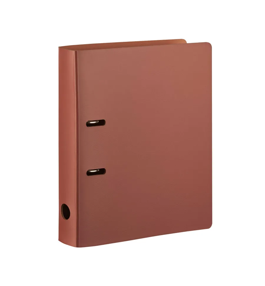 obrazek 1 Bordowy skórzany segregator na dokumenty 32х29x5 cm