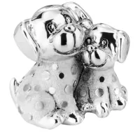 Picture Adorable Dog Figurine 5x5