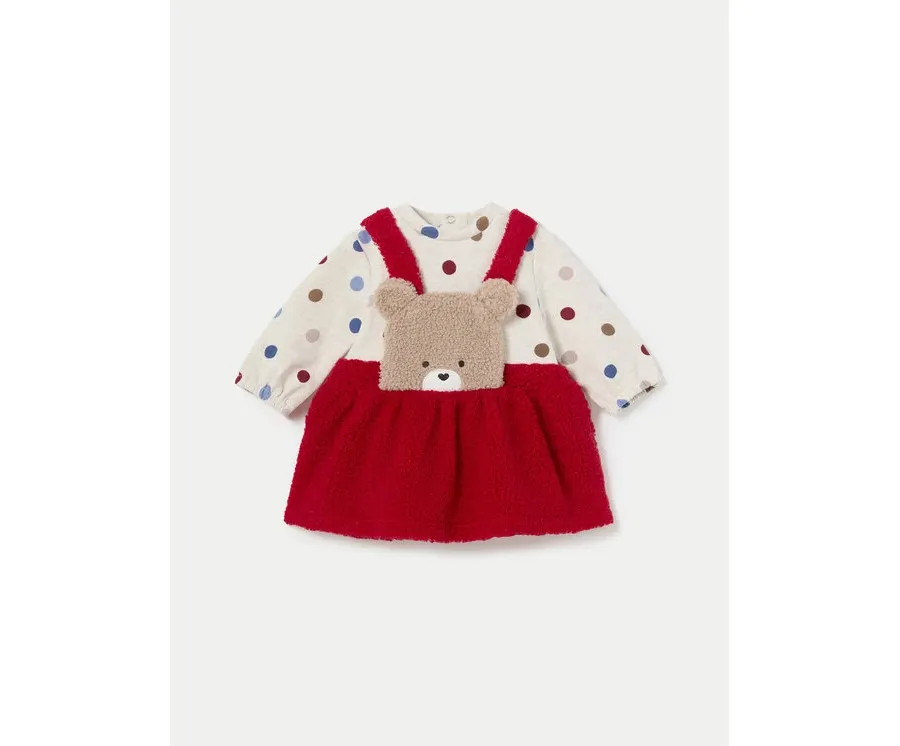 obrazek 1 Mayoral Sukienka codzienna 2881 Czerwony Regular Fit