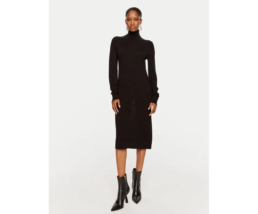 obrazek 1 Calvin Klein Sukienka dzianinowa K20K207485 Czarny Regular Fit