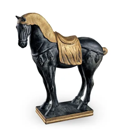 Zdjęcie Cudowny ceramiczny koń H.40xL.37xP.10 cm
