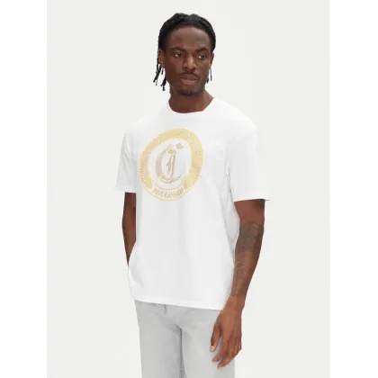 Zdjęcie Just Cavalli T-Shirt 78OAHE22 Biały Regular Fit