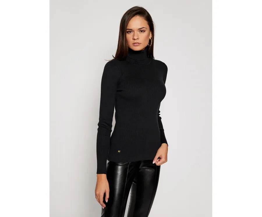 obrazek 1 Lauren Ralph Lauren Golf L/s Turtle Neck 200643398011 Czarny Slim Fit LAUREN RALPH LAUREN