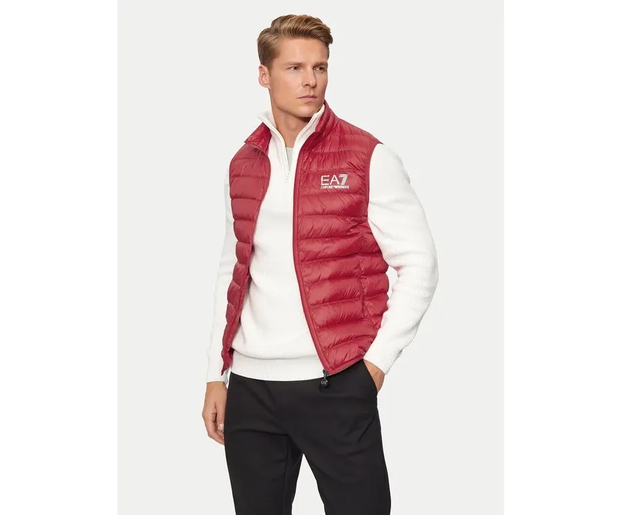 obrazek 1 EA7 Emporio Armani Bezrękawnik 8NPQ01 PN29Z 1461 Czerwony Regular Fit