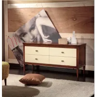 Picture Original Italian chest of drawers with four drawers - Fratelli Mirandola