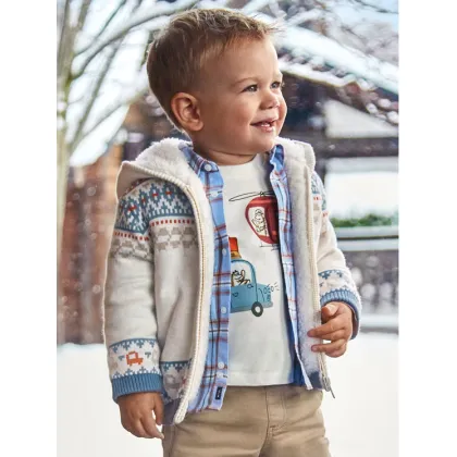 Zdjęcie Mayoral Sweter 2319 Beżowy Regular Fit