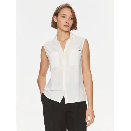 Zdjęcie Calvin Klein Koszula K20K207031 Écru Regular Fit
