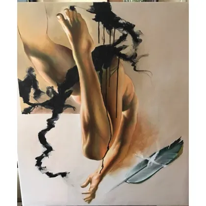 Zdjęcie Obraz olejny Ikar 100x80