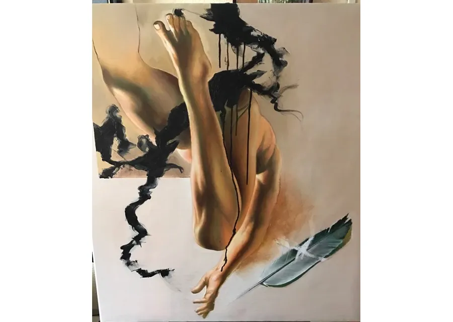 obrazek 1 Obraz olejny Ikar 100x80
