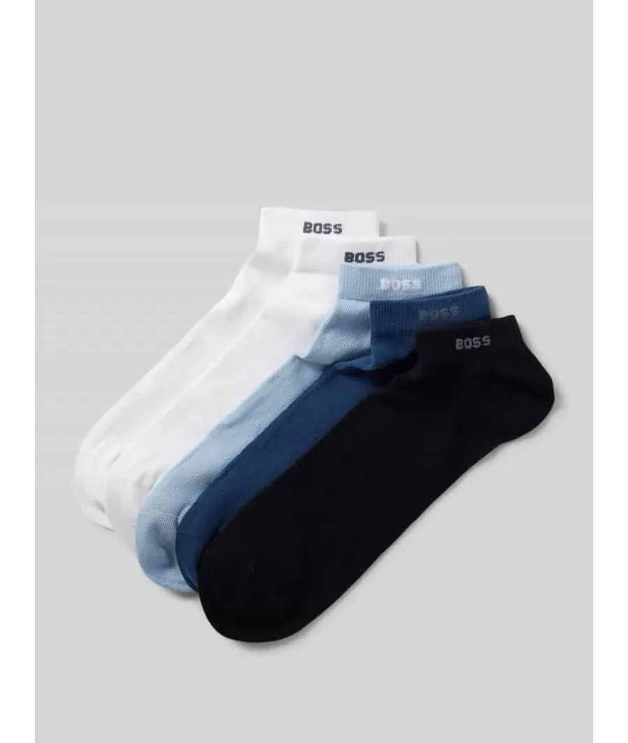 obrazek 1 Skarpety z nadrukiem z logo w zestawie 5 szt.