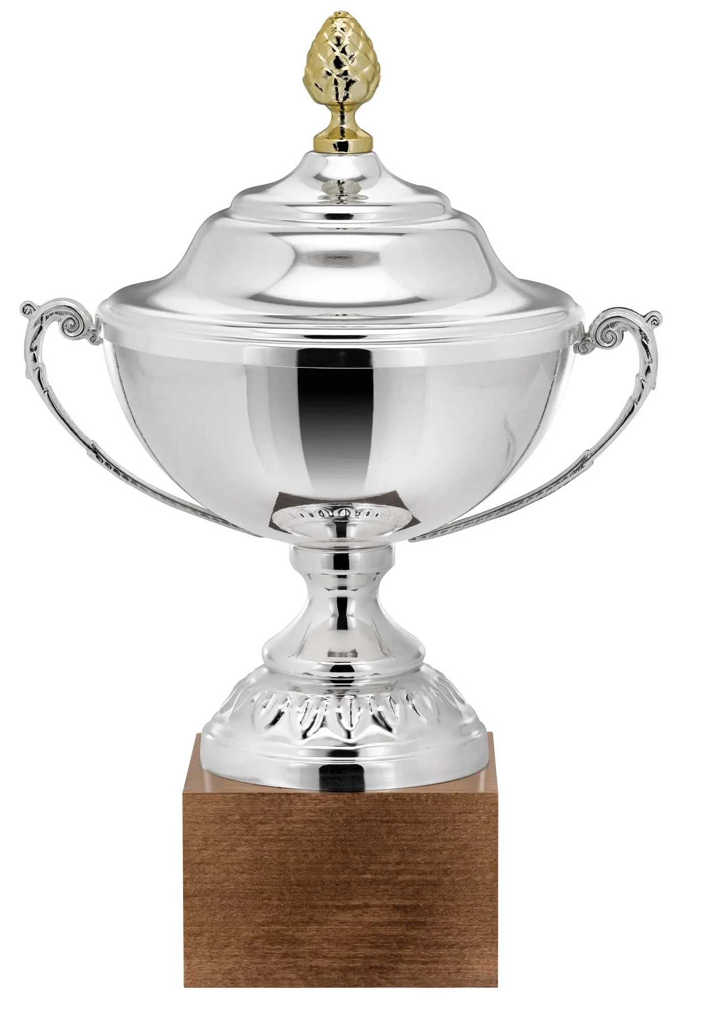 Picture Unikatowy i oryginalny srebrny puchar z miejscem na spersonalizowaną dedykację