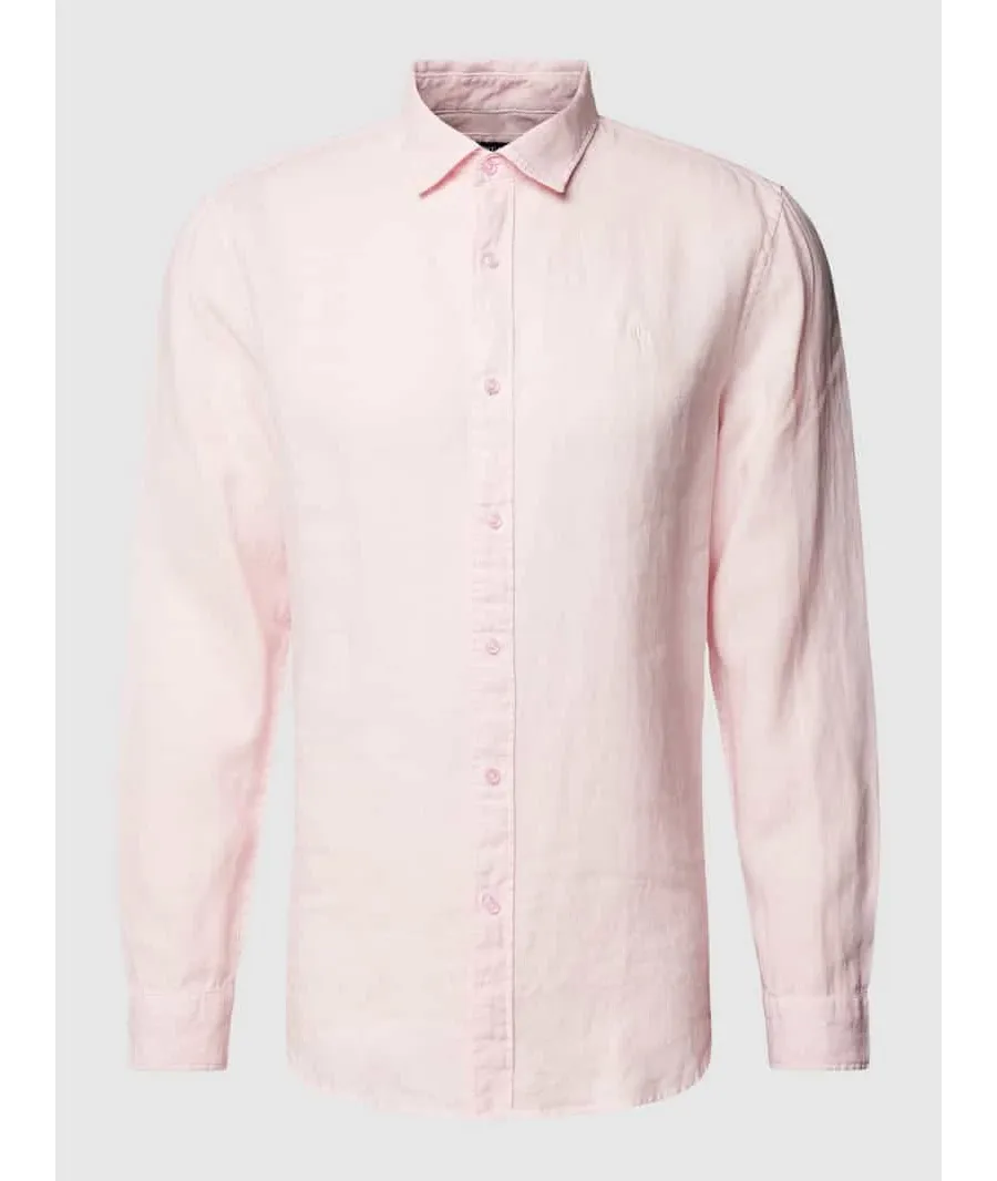 obrazek 1 Koszula casualowa o kroju tailored fit z wyhaftowanym logo