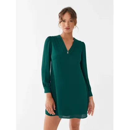 Zdjęcie Liu Jo Sukienka codzienna MF3322 T0414 Zielony Regular Fit
