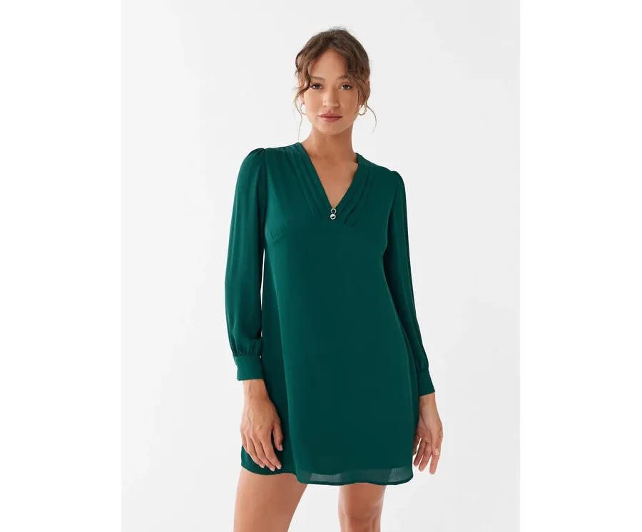 obrazek 1 Liu Jo Sukienka codzienna MF3322 T0414 Zielony Regular Fit