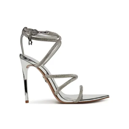 Zdjęcie Steve Madden Sandały Sky High SM11003639 Srebrny