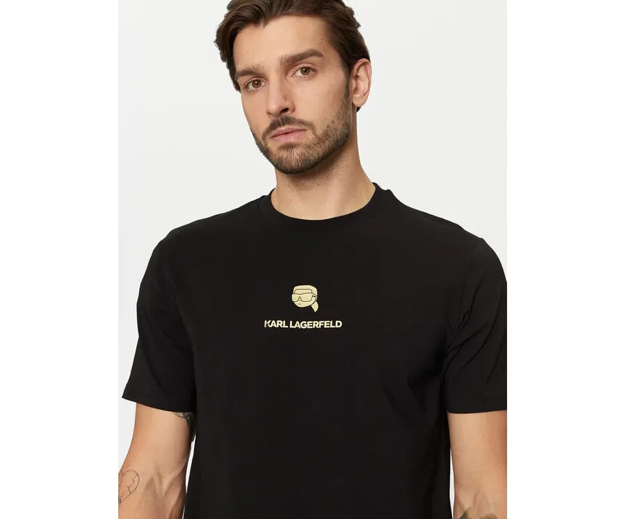 obrazek 1 KARL LAGERFELD T-Shirt 755461 551235 Czarny Regular Fit