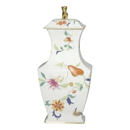 Zdjęcie Porcelanowy duży orientalny dzbanek z motywem kwiatowym - Vista Alegre
