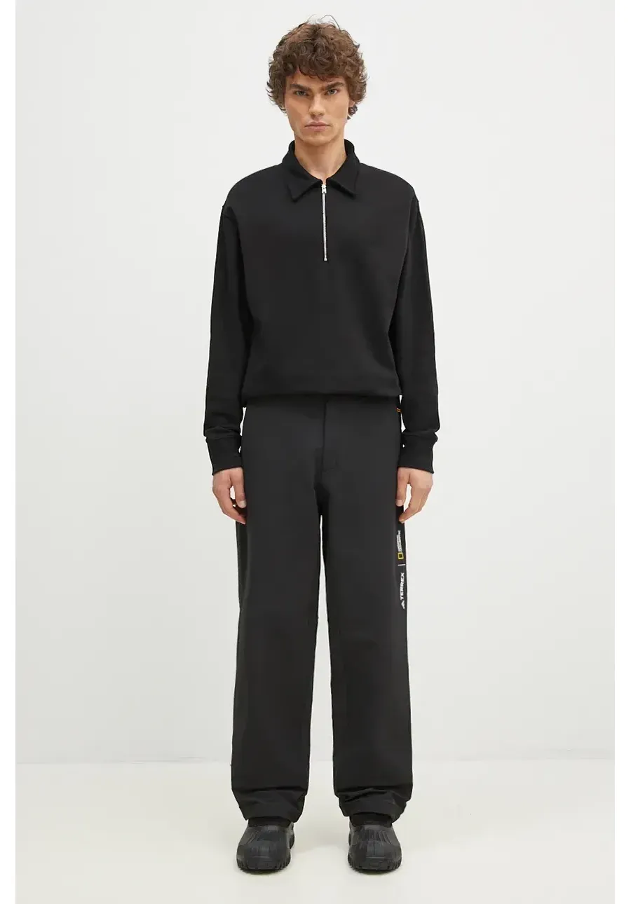 obrazek 1 Norse Projects bluza bawełniana Ketel Relaxed Organic NORSE Logo Half Zip męska kolor czarny gładka N20.1369.9999