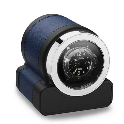 Zdjęcie Skórzana naciągarka na jeden zegarek automatyczny - stylowy prezent