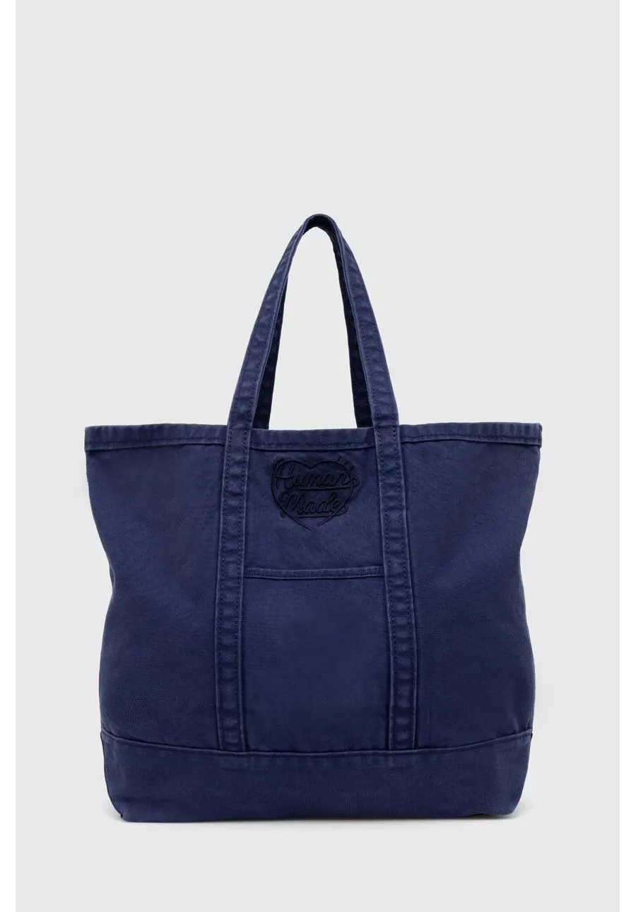 obrazek 1 Human Made torebka Garment Dyed Tote Bag kolor niebieski HM27GD037
