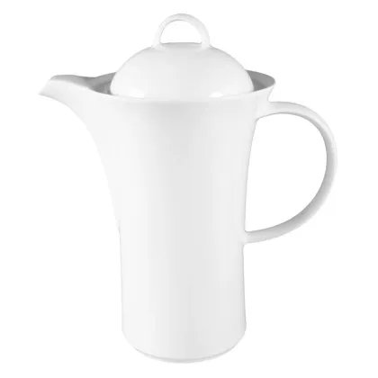 Picture Exclusive white porcelain coffee pot from Germany - Tettau