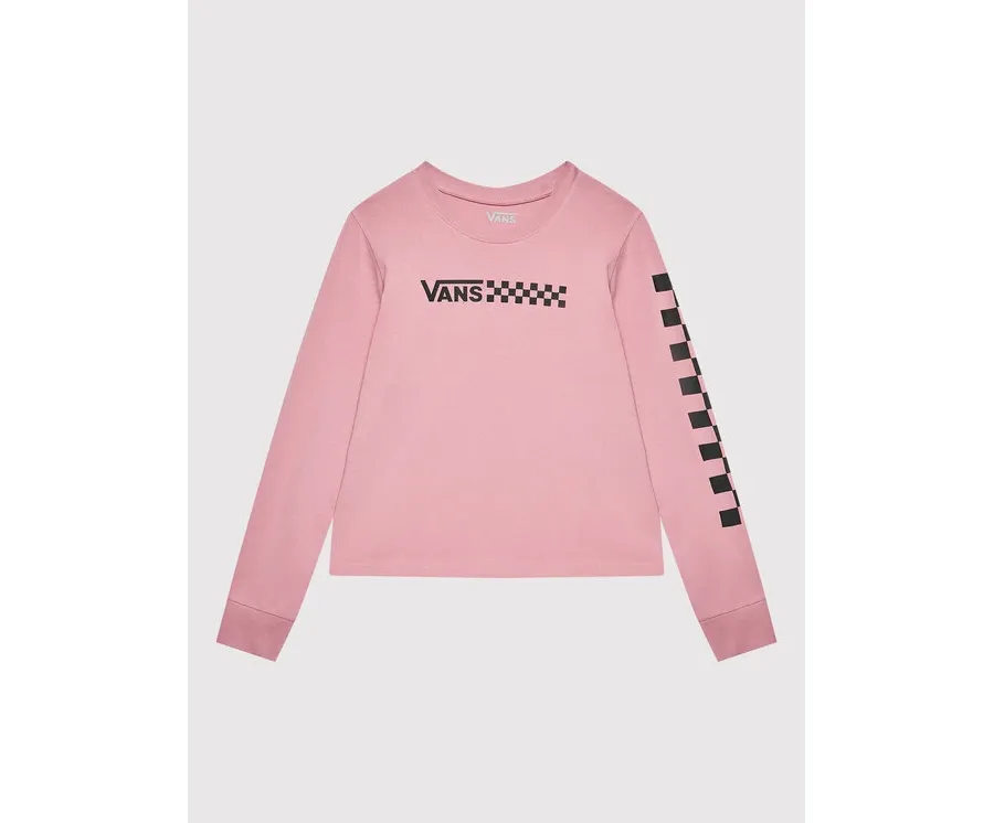 obrazek 1 Vans Bluzka Chalkboard VN0A7YVO Różowy Regular Fit