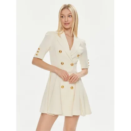 Zdjęcie Babylon Sukienka koktajlowa S00852 Écru Regular Fit