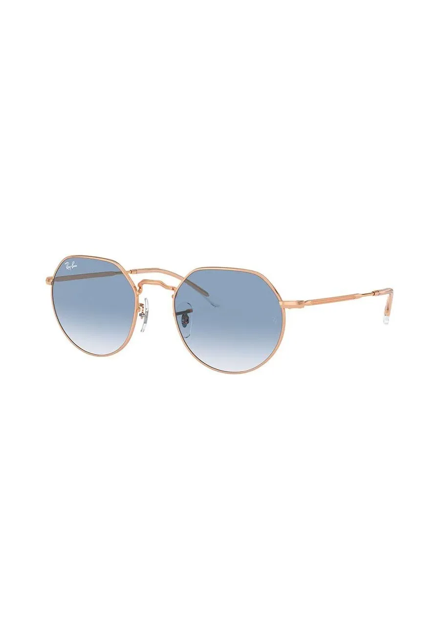 obrazek 1 Ray-Ban okulary przeciwsłoneczne JACK kolor złoty 0RB3565