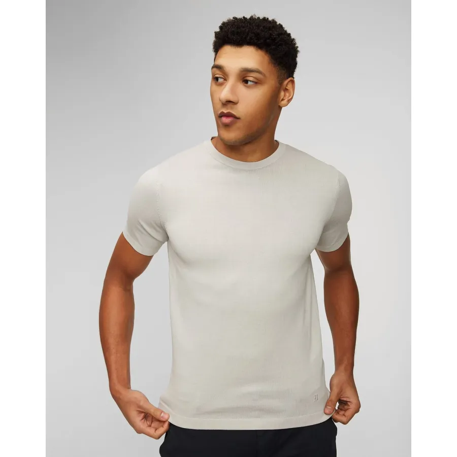 obrazek 1 Szary T-shirt Męski Dondup